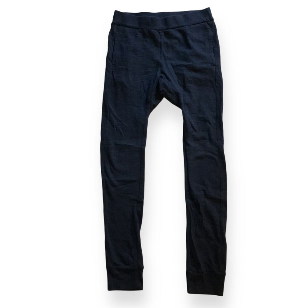 Mini Mioche organic navy slim joggers